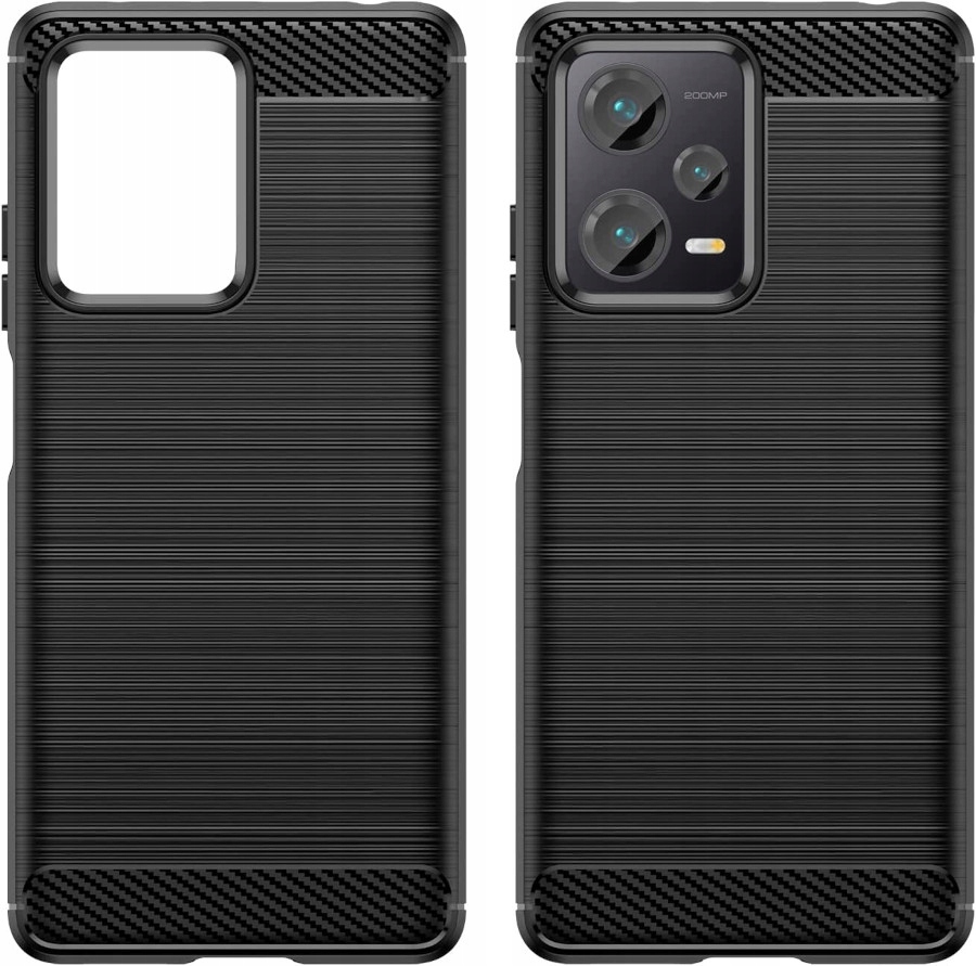 

Etui Do Redmi Note 12 Pro+ Pancerne Karbon Szkło