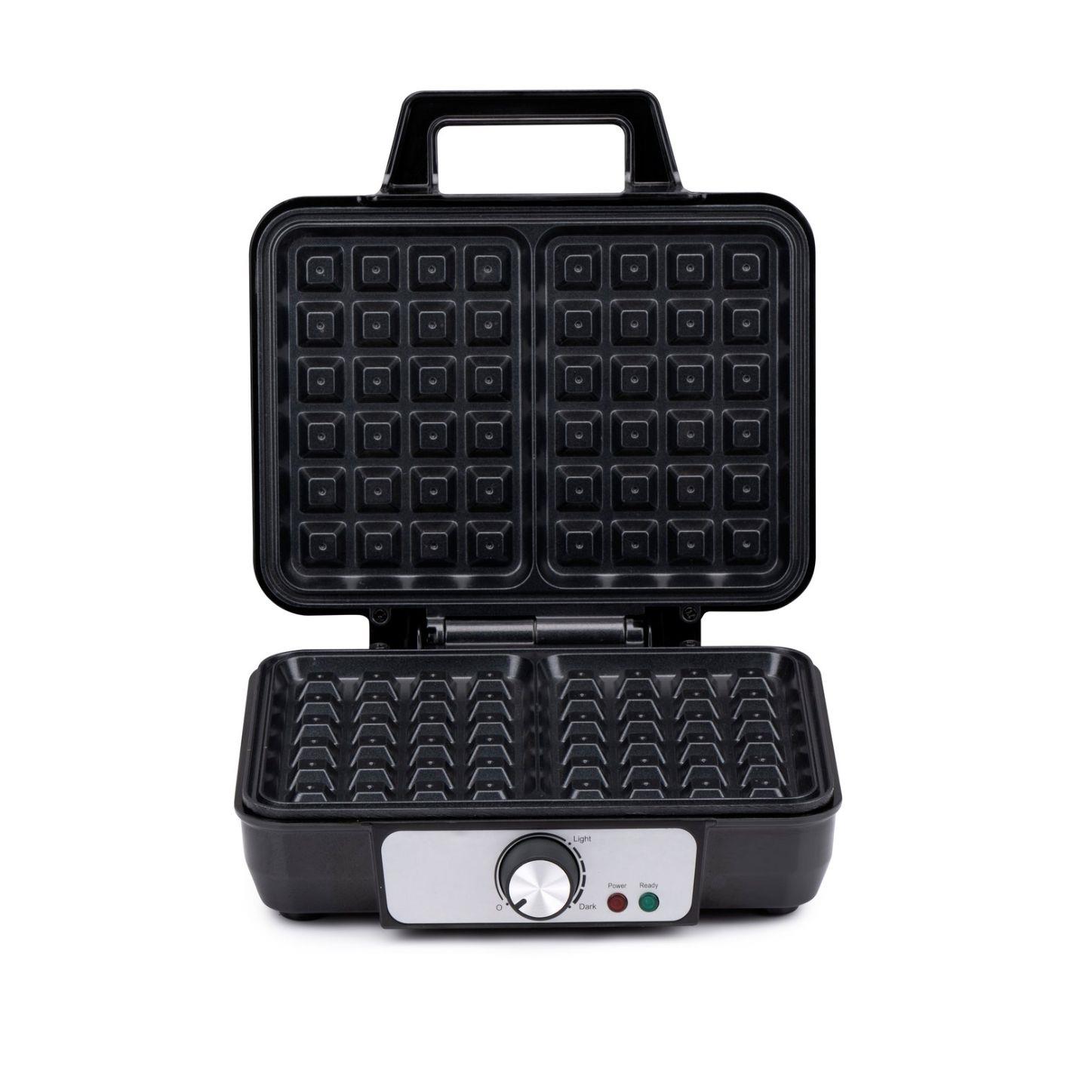 Gofrownica elektryczna Alpina 1000w czarny