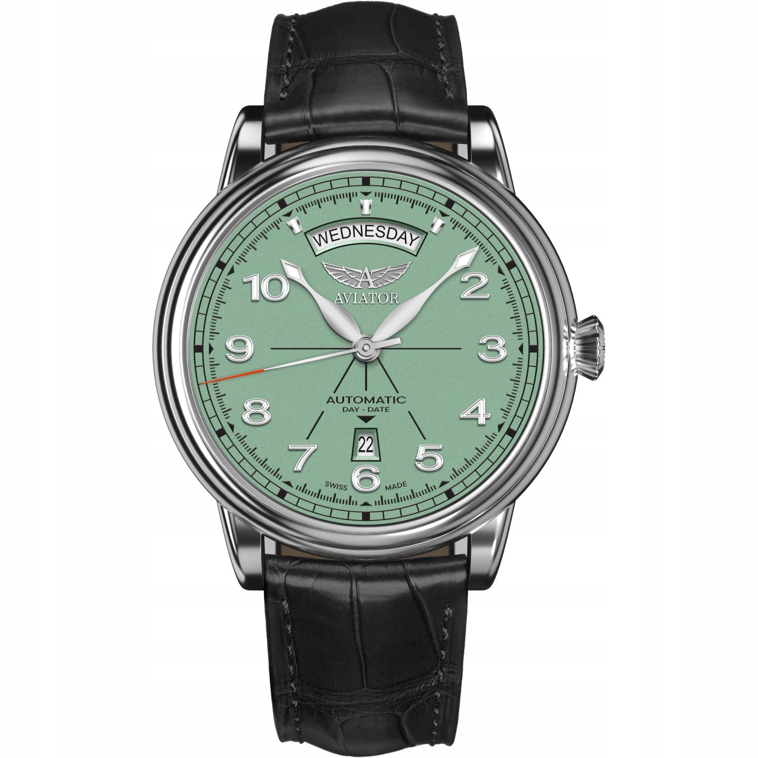 Zegarek Męski Aviator V.3.44.0.403.4 czarny