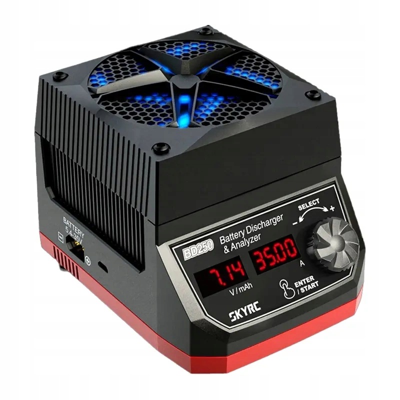Skyrc BD250 Rozładowywarka Tester Akumulatorów 250W 35A XT60 Discharger