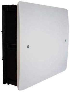 Montážní Skříňka Pro Rozdělovač Herz T-less Až Pro 5 Okruhů, Pod Omítku