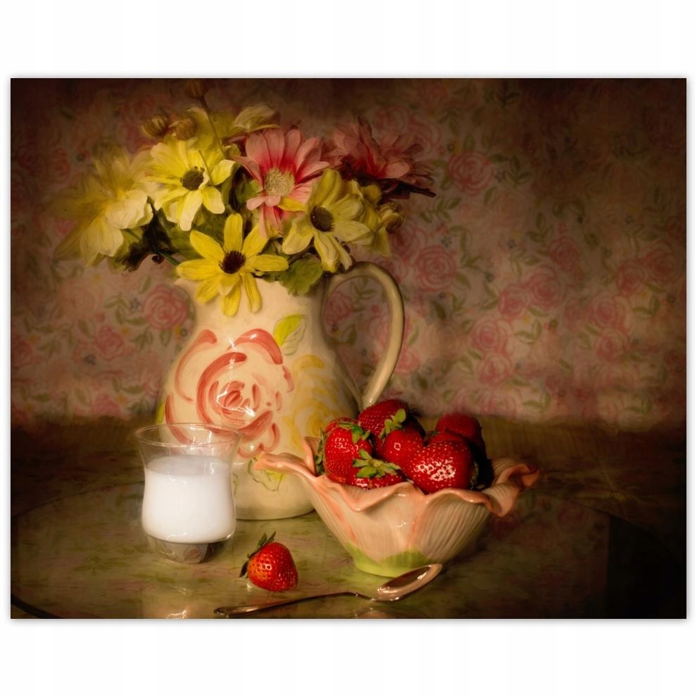 

Plakat 50x40 Truskawkowa kompozycja