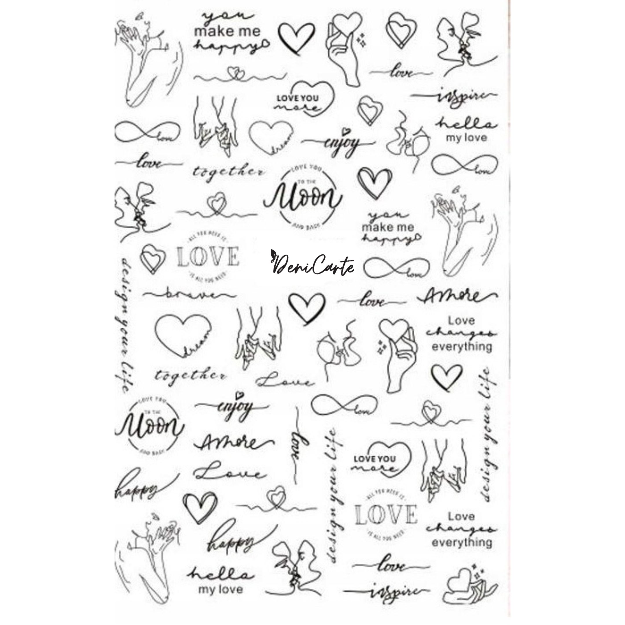 NAKLEJKI NA PAZNOKCIE SAMOPRZYLEPNE LINEARNE