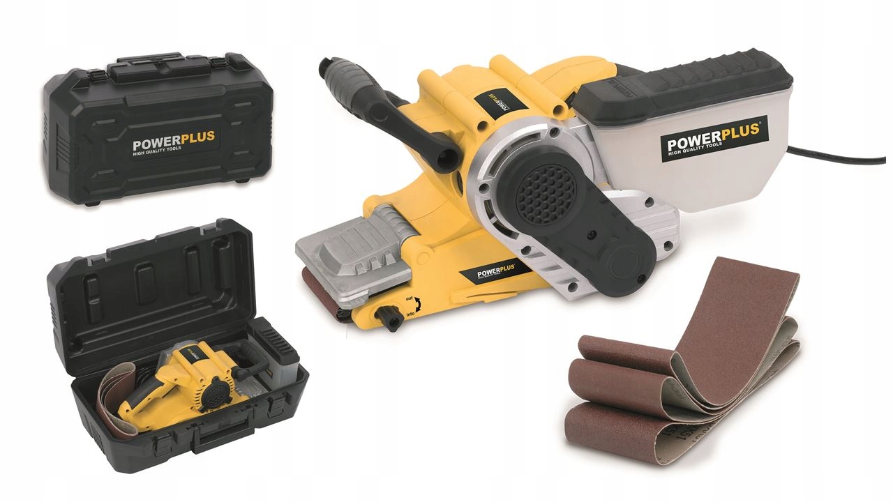 Szlifierka tasmowa Powerplus 950W POWX0460
