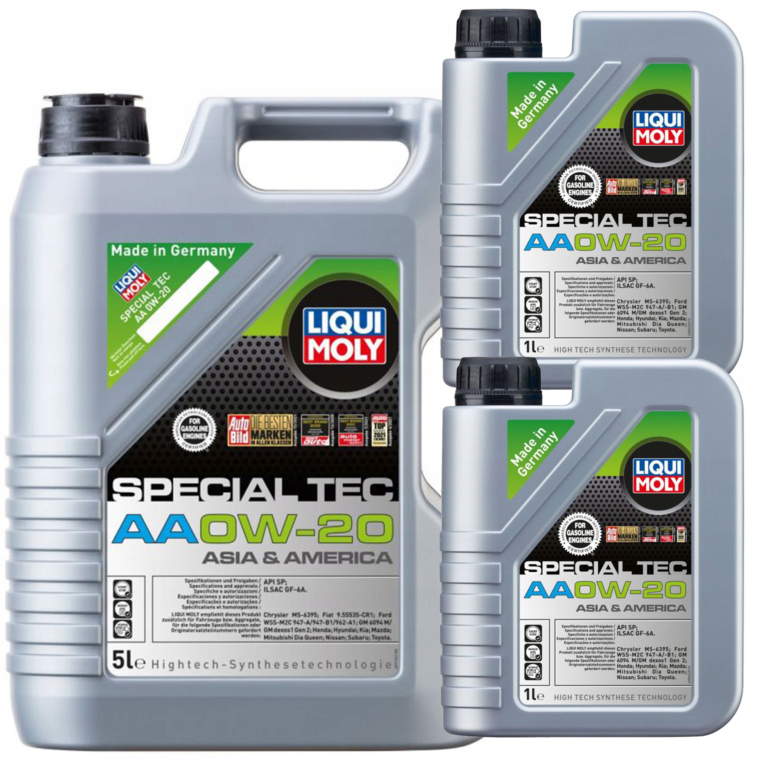 Olej Liqui Moly LM6739 Silnikowy Spec TEC 0W-20 7l