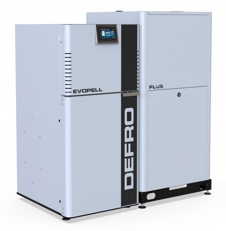 Evopell Plus Kocioł 8 Kw z funkcją automatycznego czyszczenia