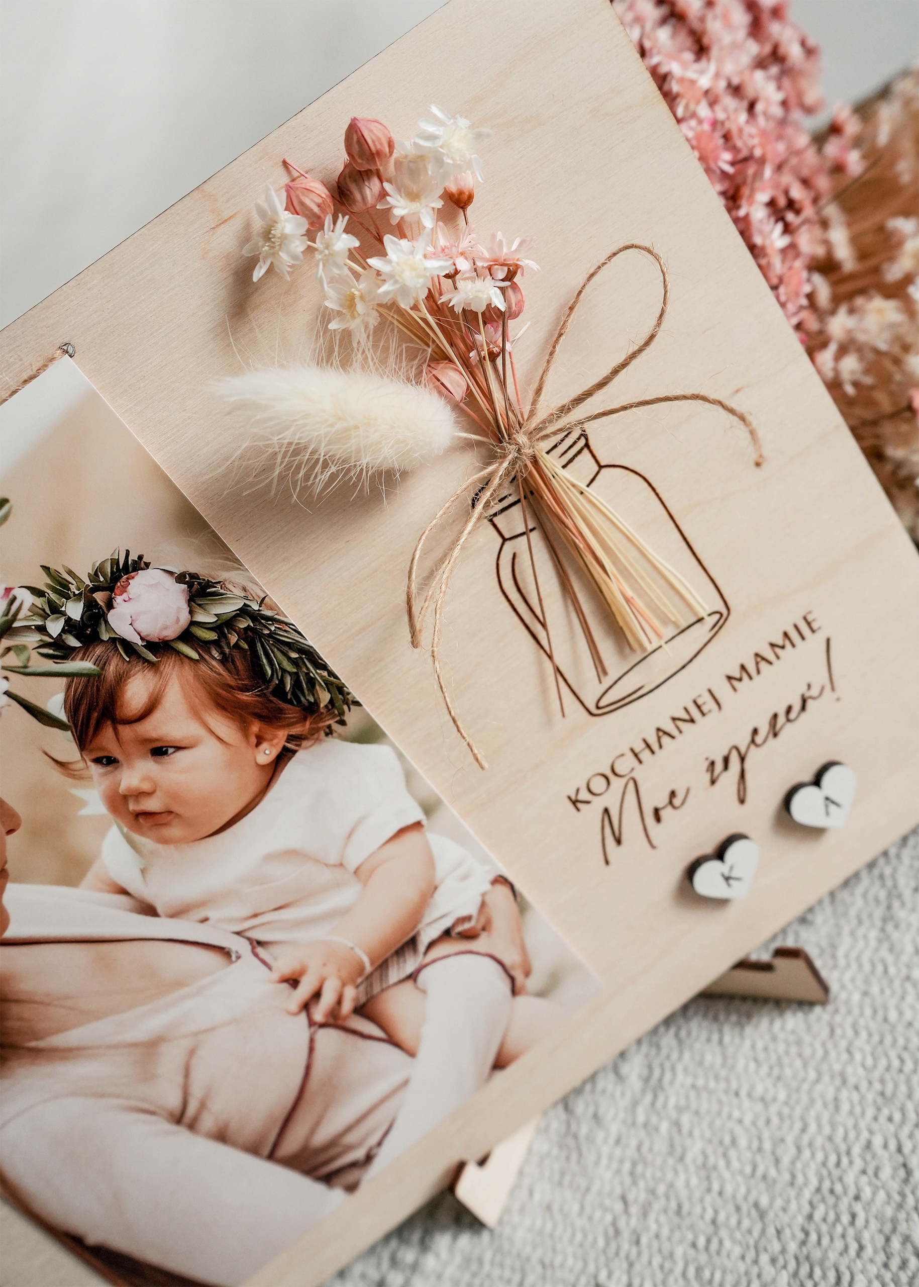 Ramka na zdjęcie prezent DZIEŃ MAMY matki bukiet Kod producenta Ramka na dzień mamy bukiet