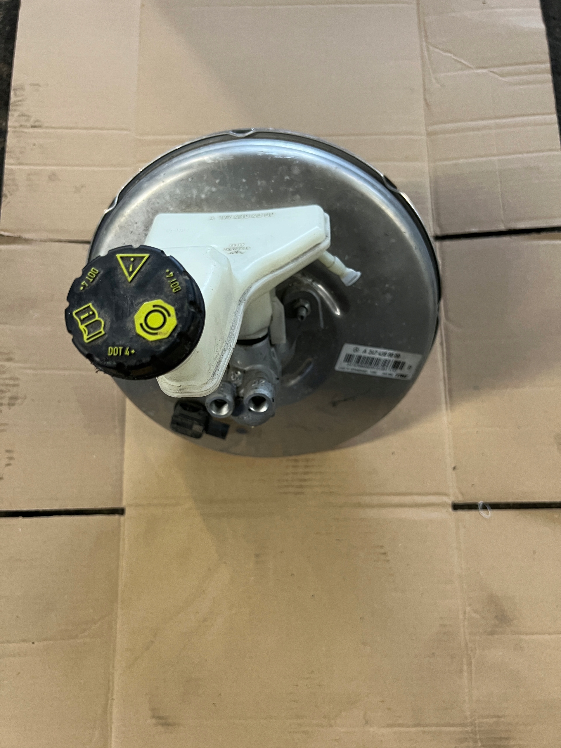 MERCEDES A B CLA СЕРВОПРИВОД ГЛАВНЫЙ ЦИЛИНДР 2474300000