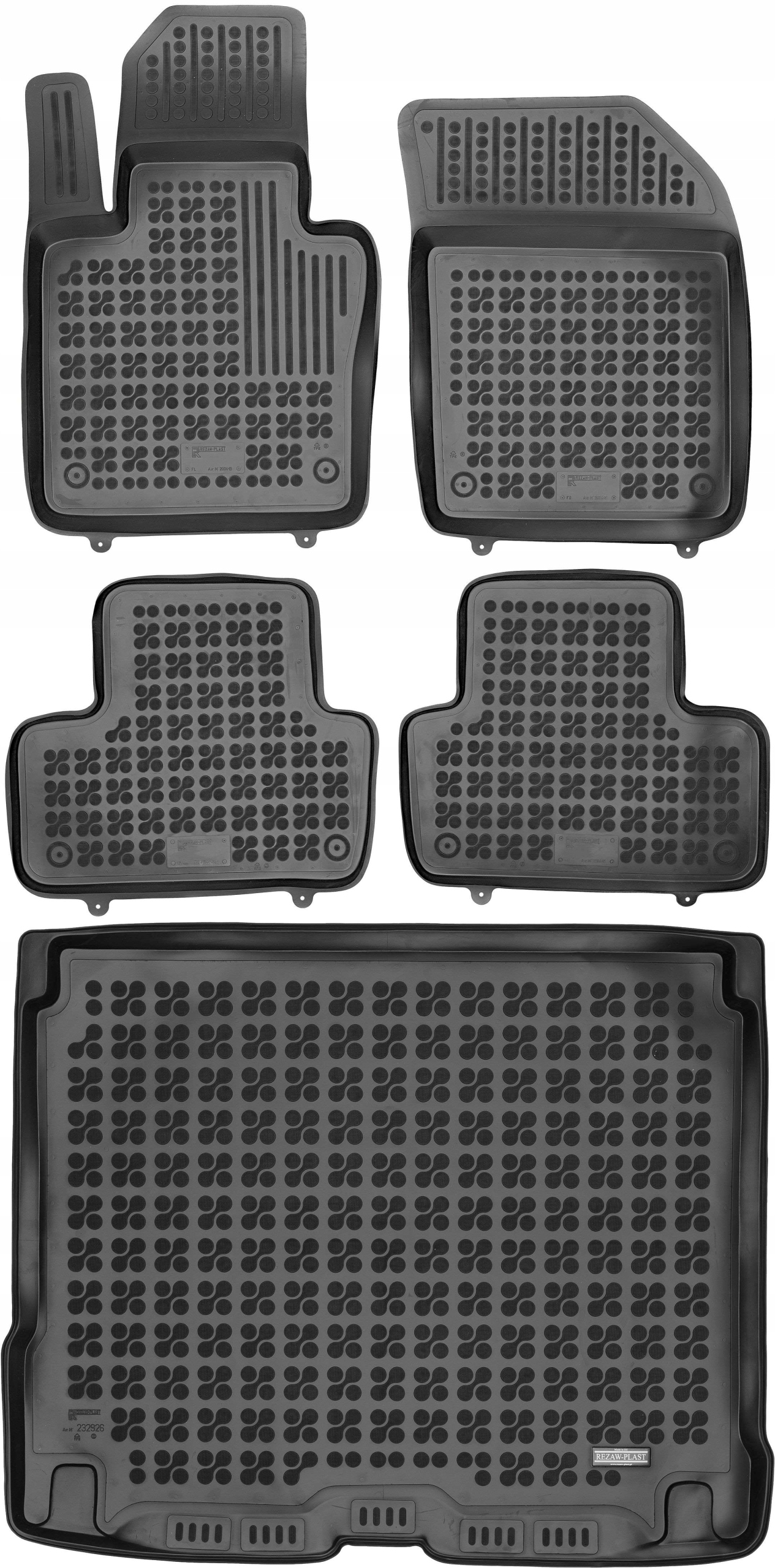 

Volvo XC60 II Hybryda 2018- Dywaniki gumowe mata