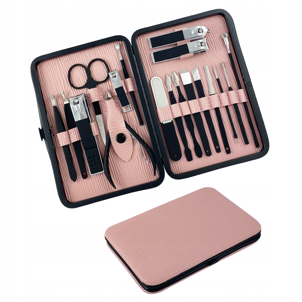 

Zestaw Do Paznokci Manicure I Pedicure Etui 18PB