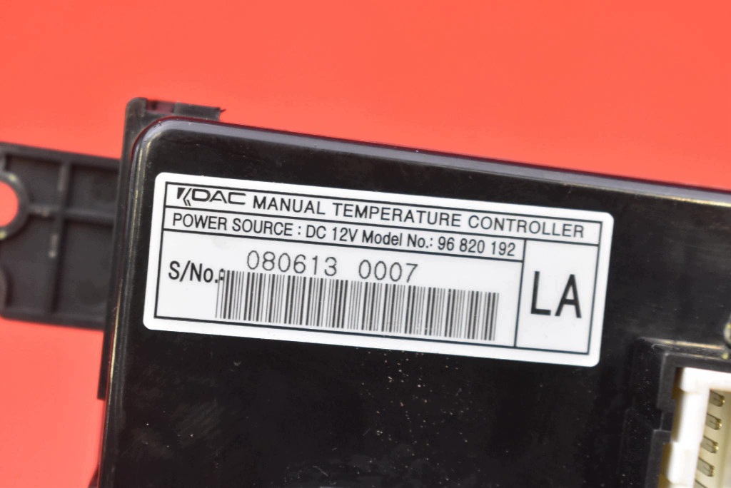 control panel air conditioning devices KLIMY 96820192 CHEVROLET CAPTIVA 1 and C100 06-11