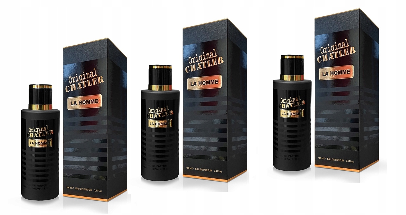 Chatler Original Chatler La Homme 3x100 ml Edp Set
