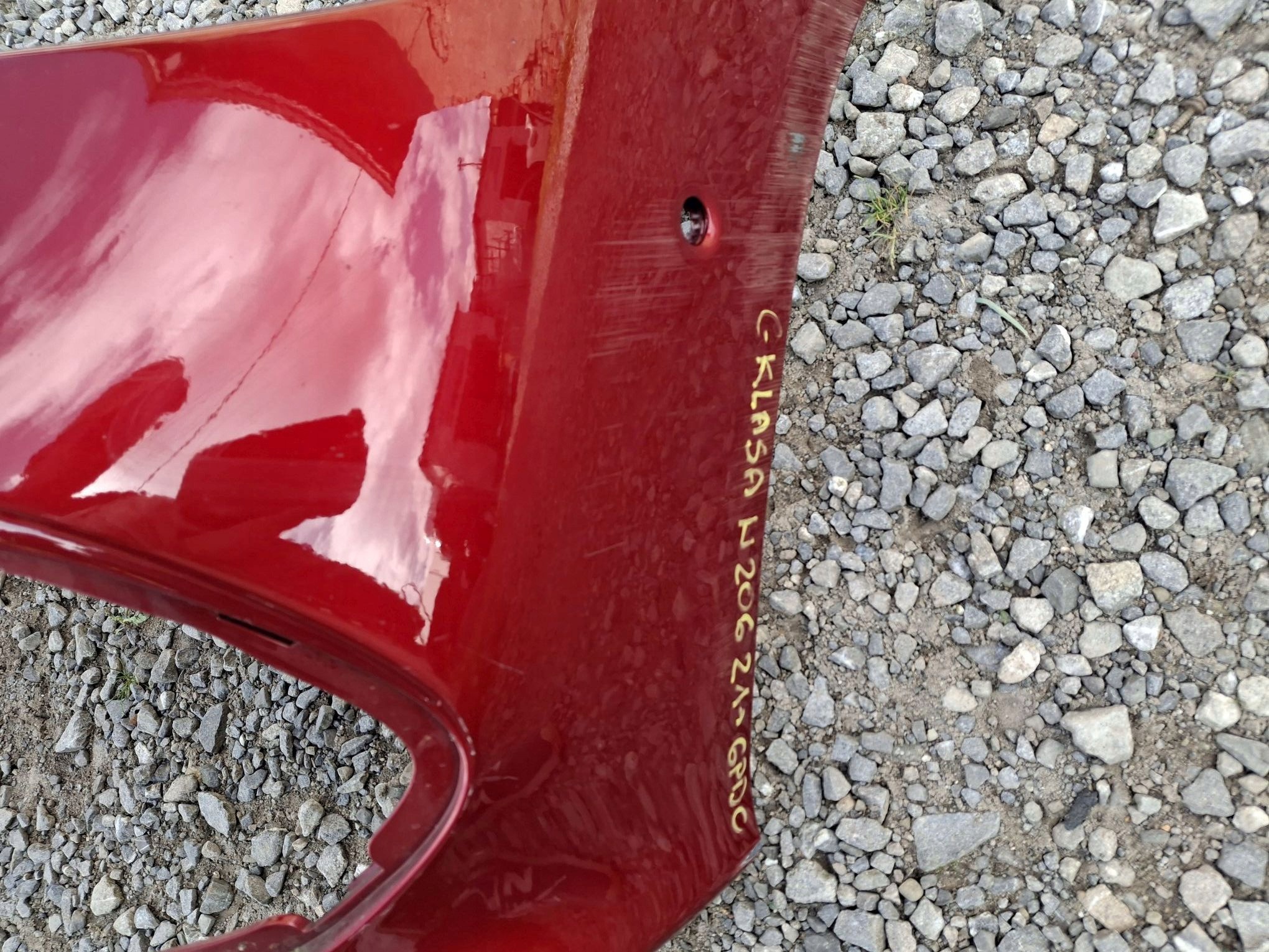 front bumper MERCEDES C-KLASA W206 2021R->