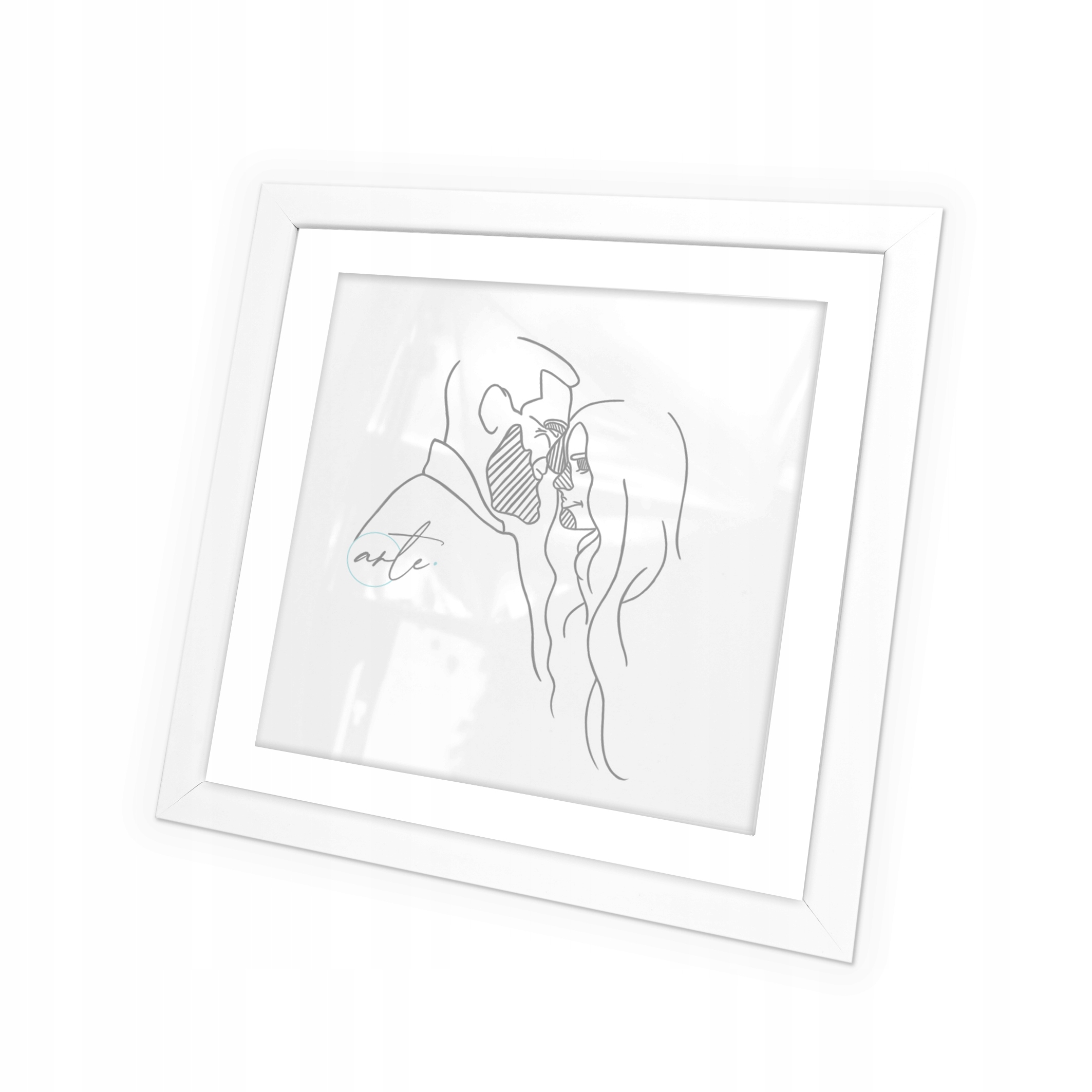 

Ramka Na Zdjęcia 30x30 Passe-partout Ramki Biała