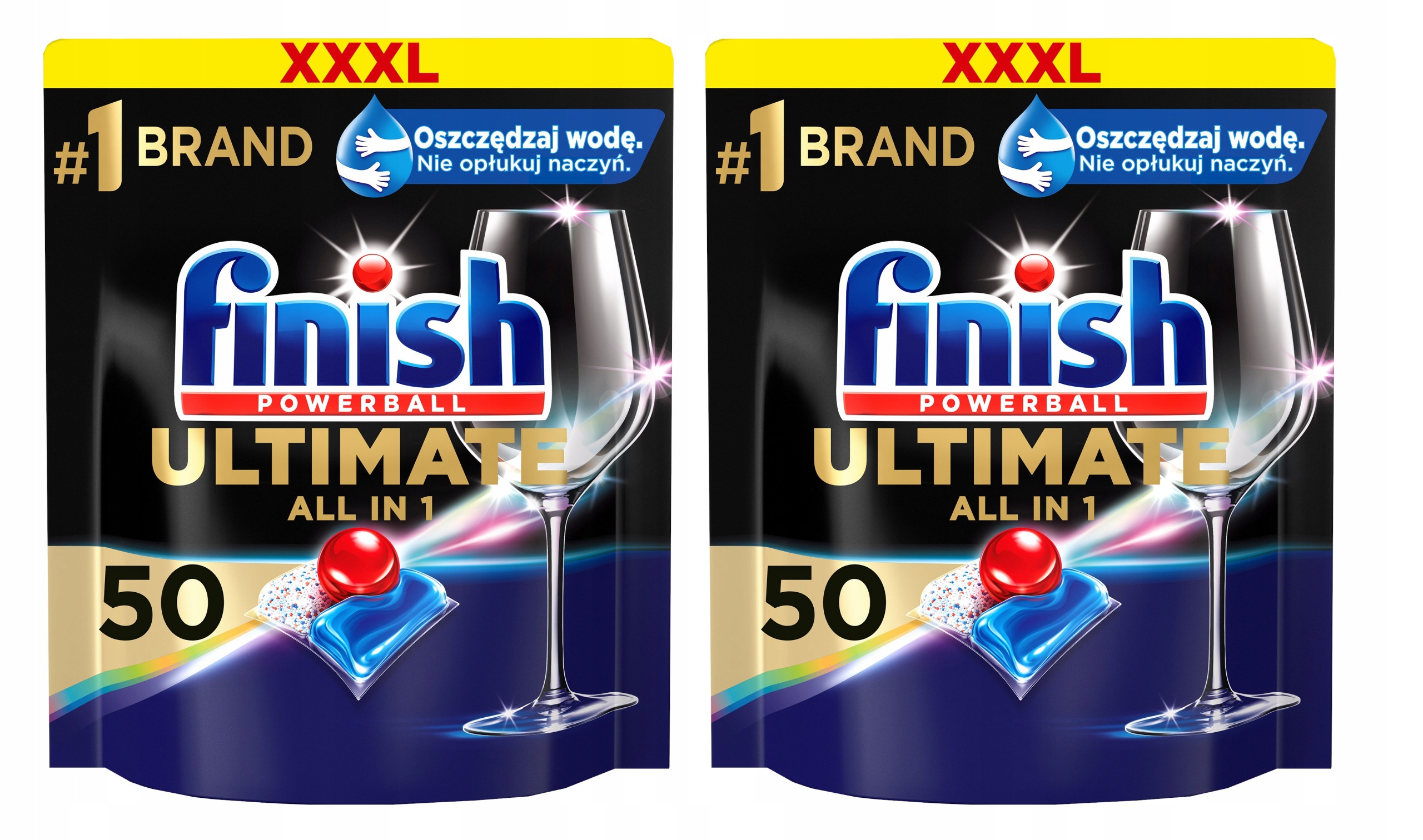Levně Finish Ultimate Kapsle do myčky Fresh 2x 50