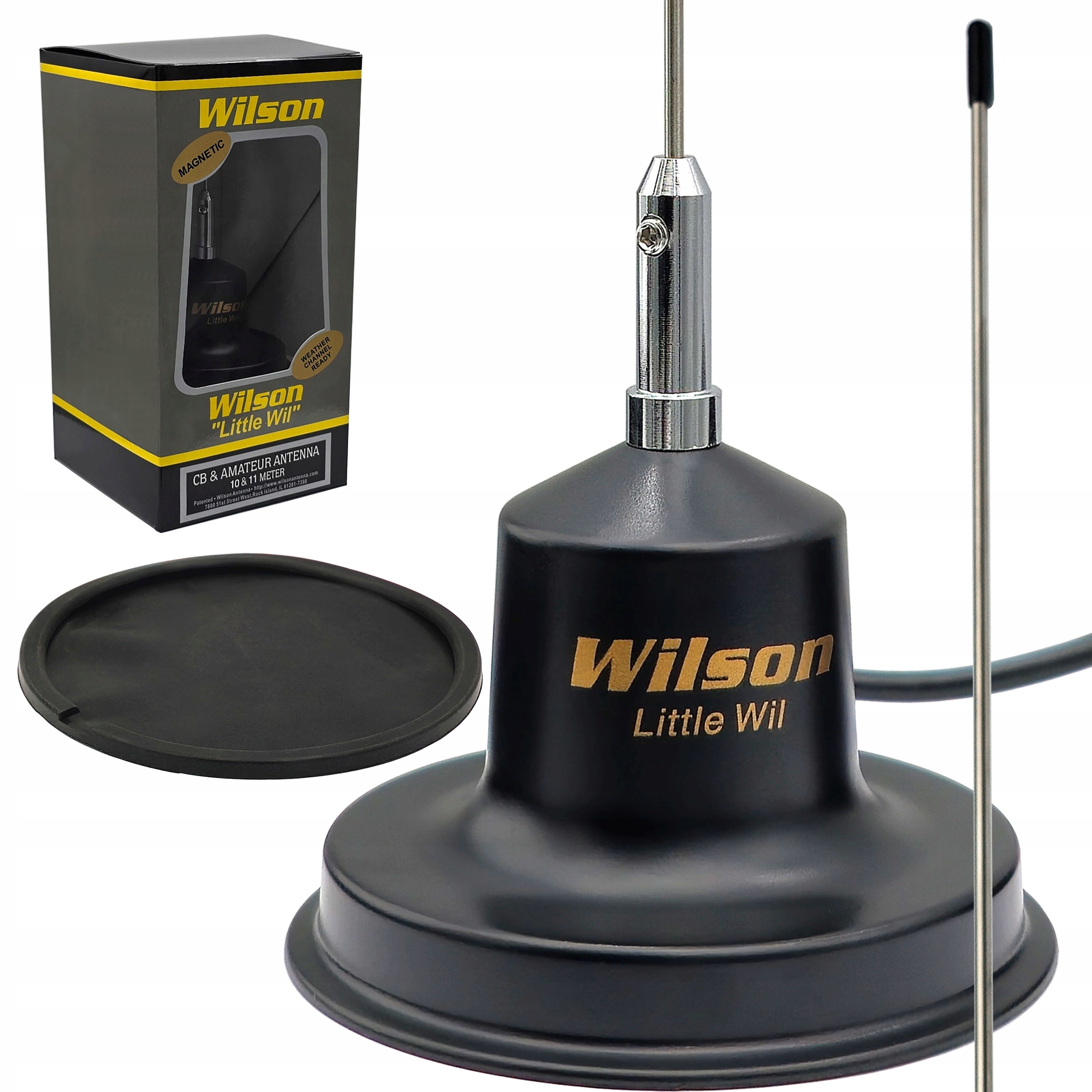 Anténa Cb Wilson Little Will magnetická 95 cm diskrétní, účinná, jemná