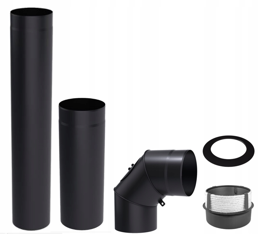 Sada rúr Fi 130 kozích pecí, keramický komín