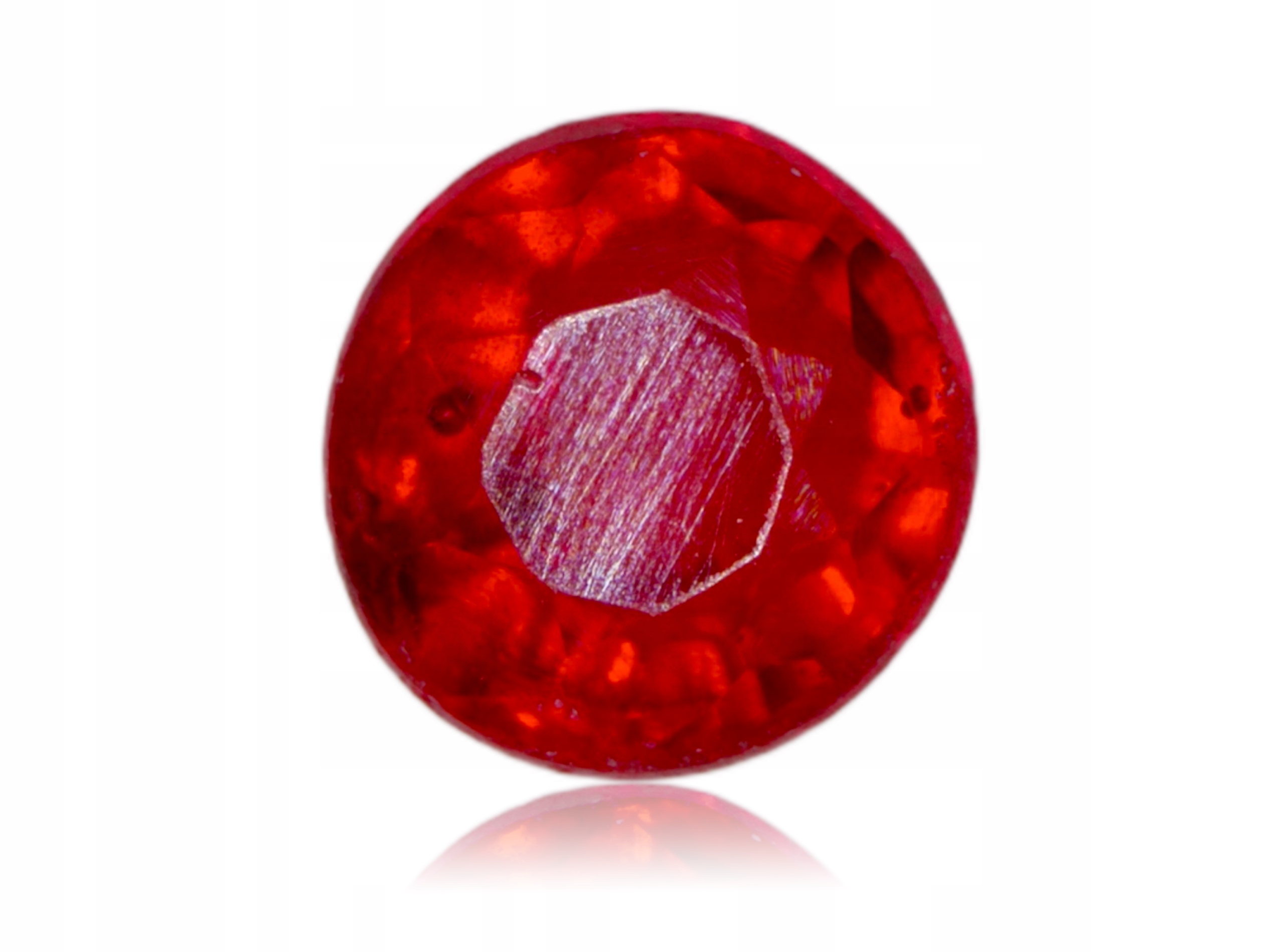 Rubín 0.23ct Kulatý Myanmar eCertifikát Wbd