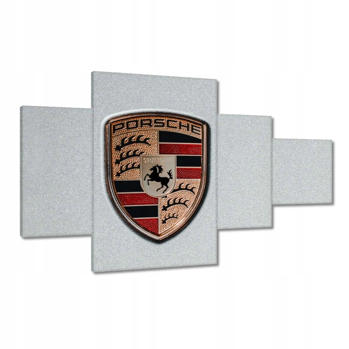 Obrazy 130x80 Známka Porsche Logo