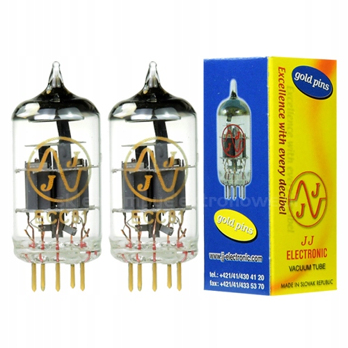 ECC81 12AT7 JJ-Electronic Gold – vybraný pár