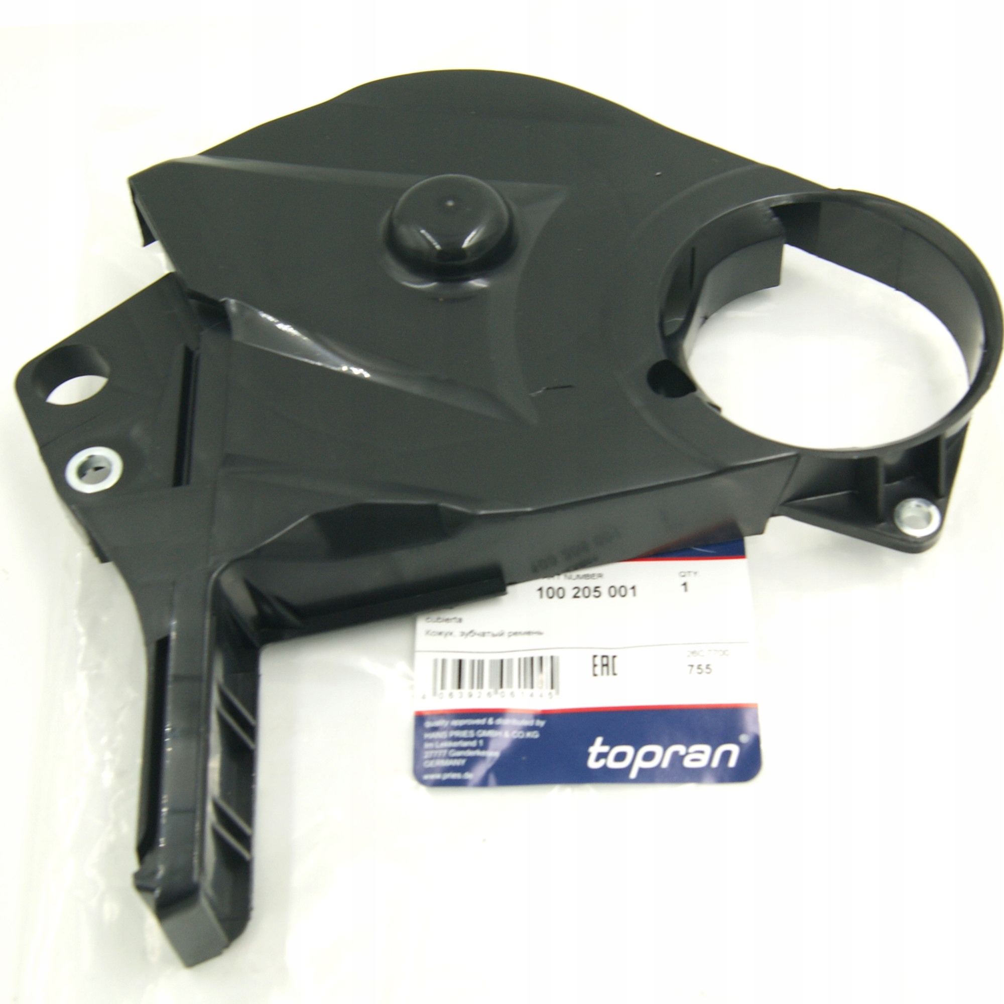 TOPRAN OSŁONA POKRYWA PASKA ROZRZĄDU DO VW GOLF II EAN (GTIN) 1096000000019
