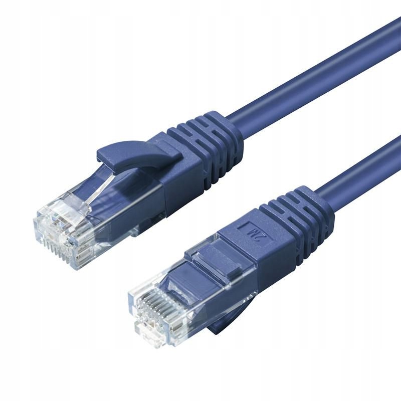 MicroConnect U/UTP CAT6 0.5M Blue LSZH