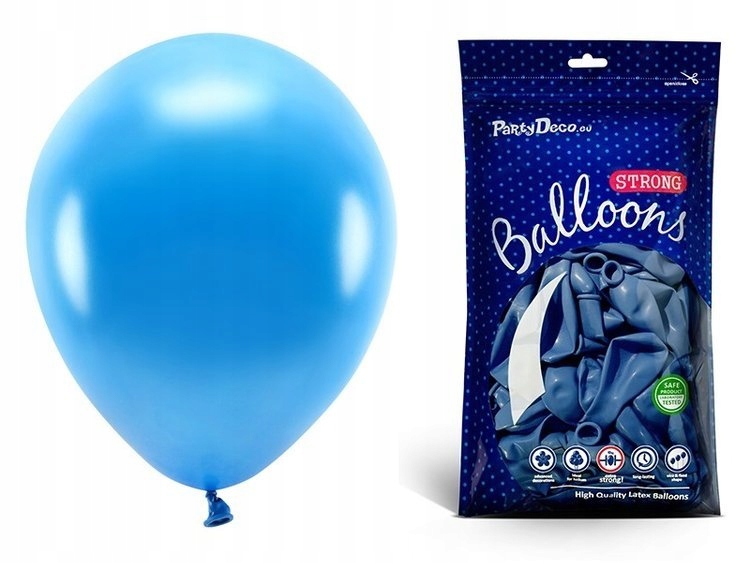 

Balony metaliczne ciemnoniebieskie 30cm 100 szt