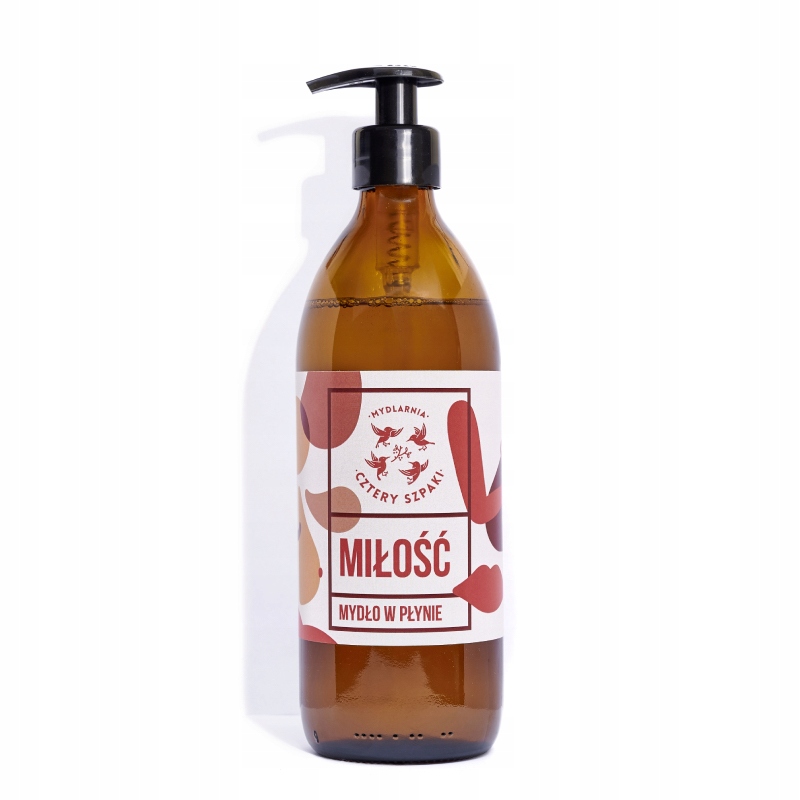 

Cztery Szpaki Mydło W Płynie Miłość 500ml