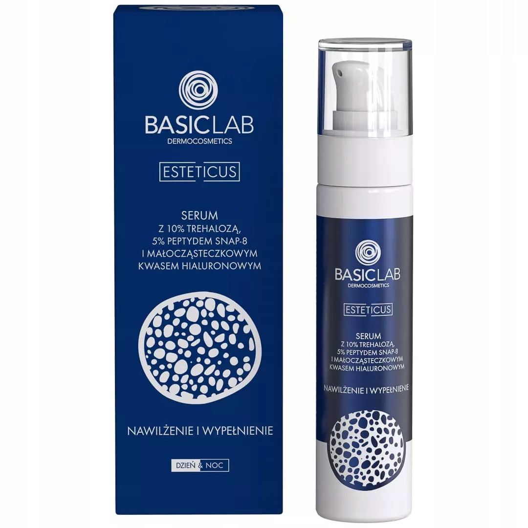 Serum Z 10% Trehalozą Kwas Hialuronowy BasicLab Esteticus 50 ML