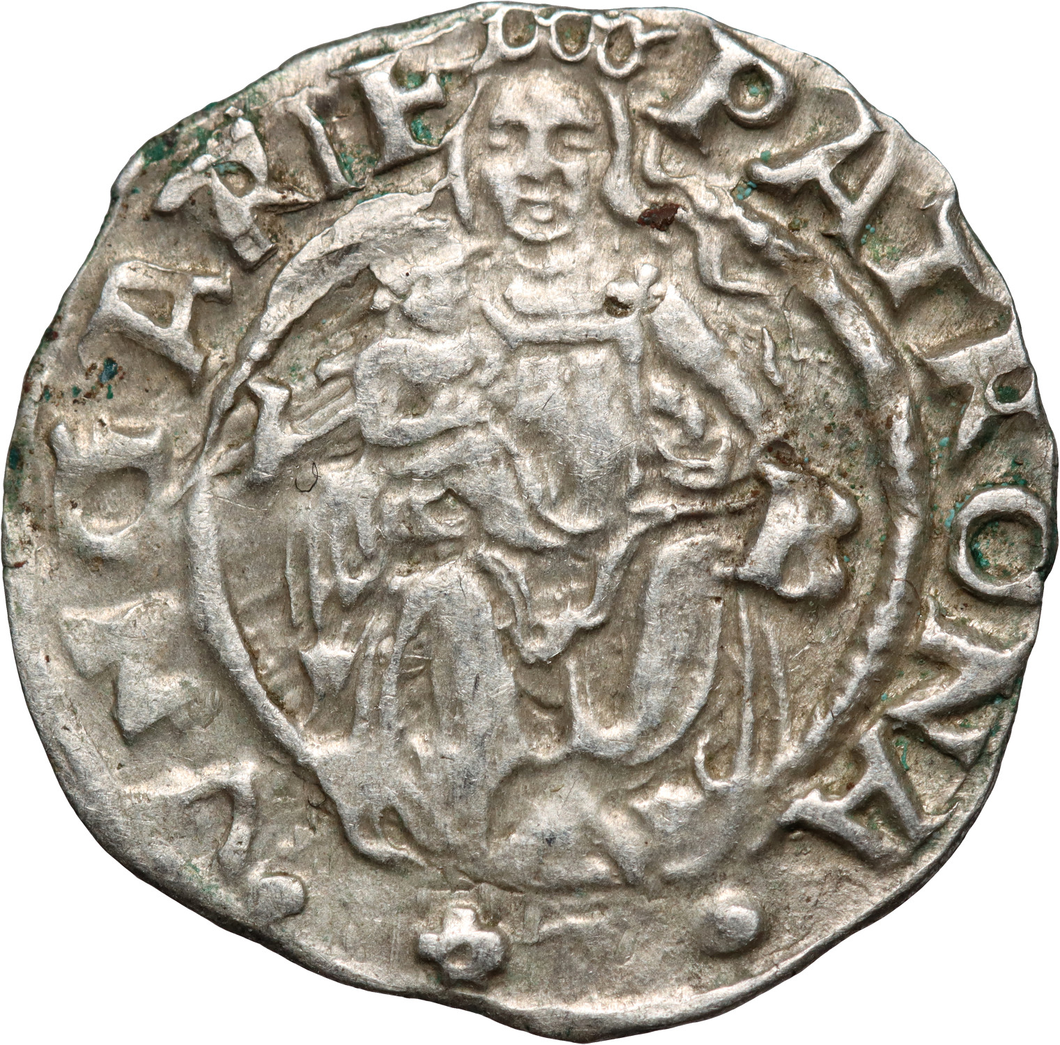 Węgry, Ferdynand I, denar 1552 KB