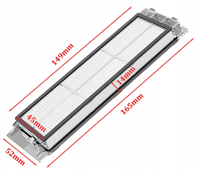 Zestaw Szczotki Filtry do Roborock S50, S55, E4, E5, S5 Max, S6 MaxV / Pure Kod producenta X_S50_1SG2SBC2FP