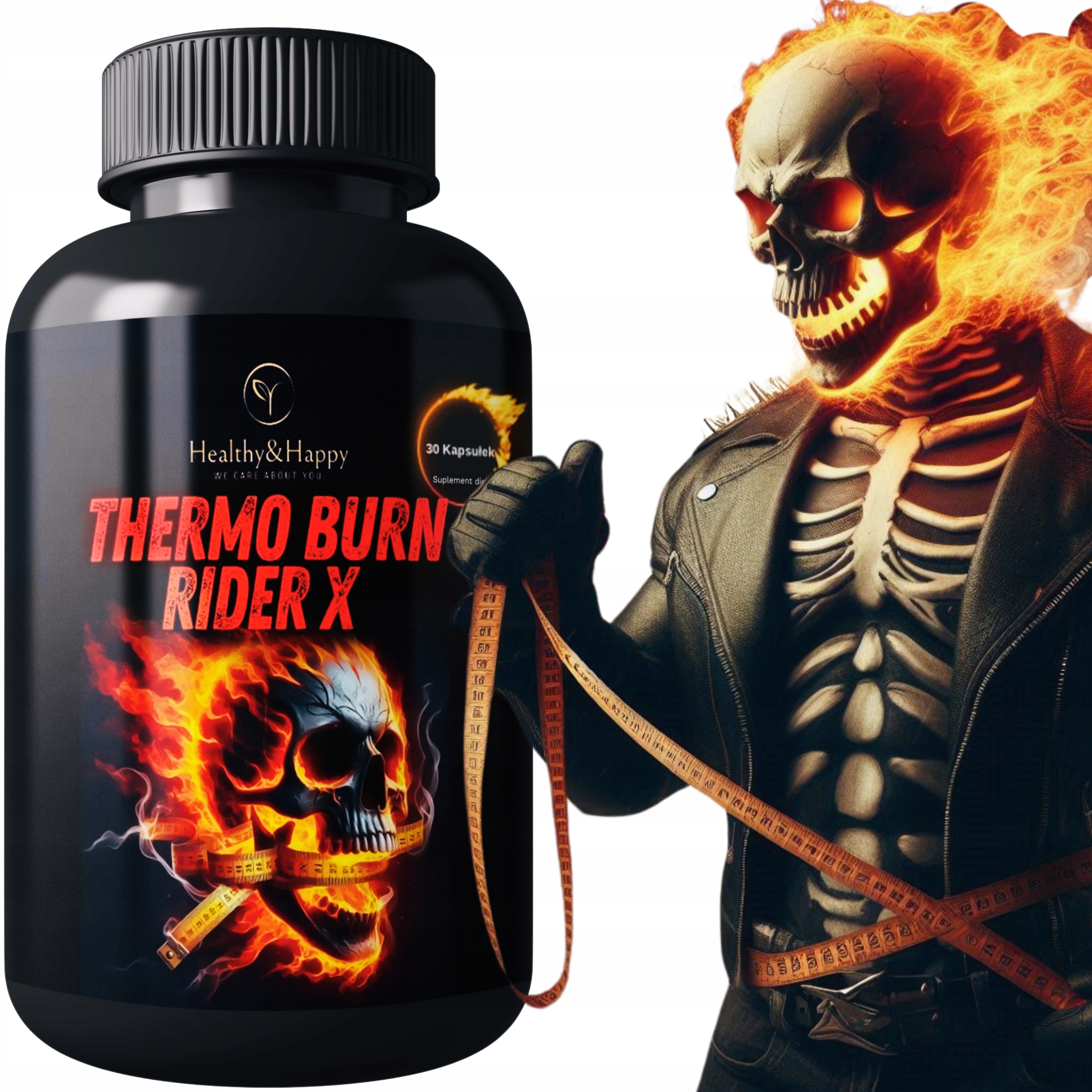 Thermo Burn Rider X Spalovač Tuků Metabolismus Blokátor Chuti K Jídlu Přebytečná Voda