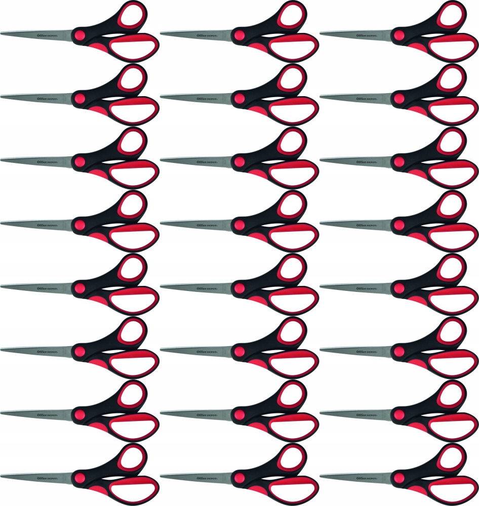 

Nożyczki do papieru nierdzewne 17cm biurowe x24