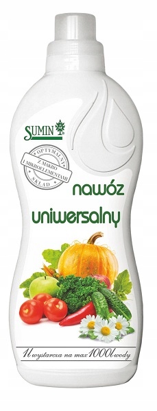

Nawóz płynny uniwersalny wieloskładnikowy 1l Sumin