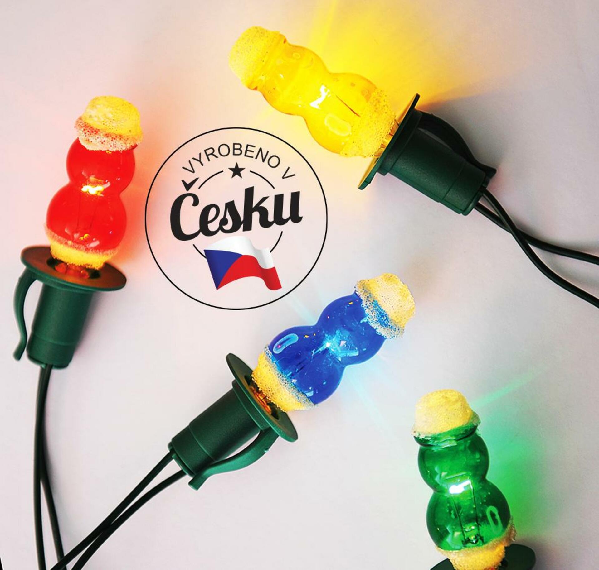 Exihand Súprava Figúrka farebná TV-12, 12 žiaroviek 20V/0,1A