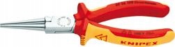 Ploché kleště prodloužené, tvar 3, izolované Vde 160 mm 30 36 160 Knipex
