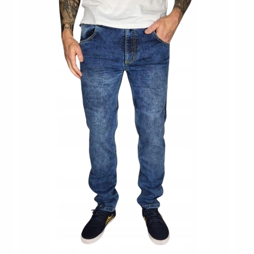Nohavice Mottowear Milano XL modré