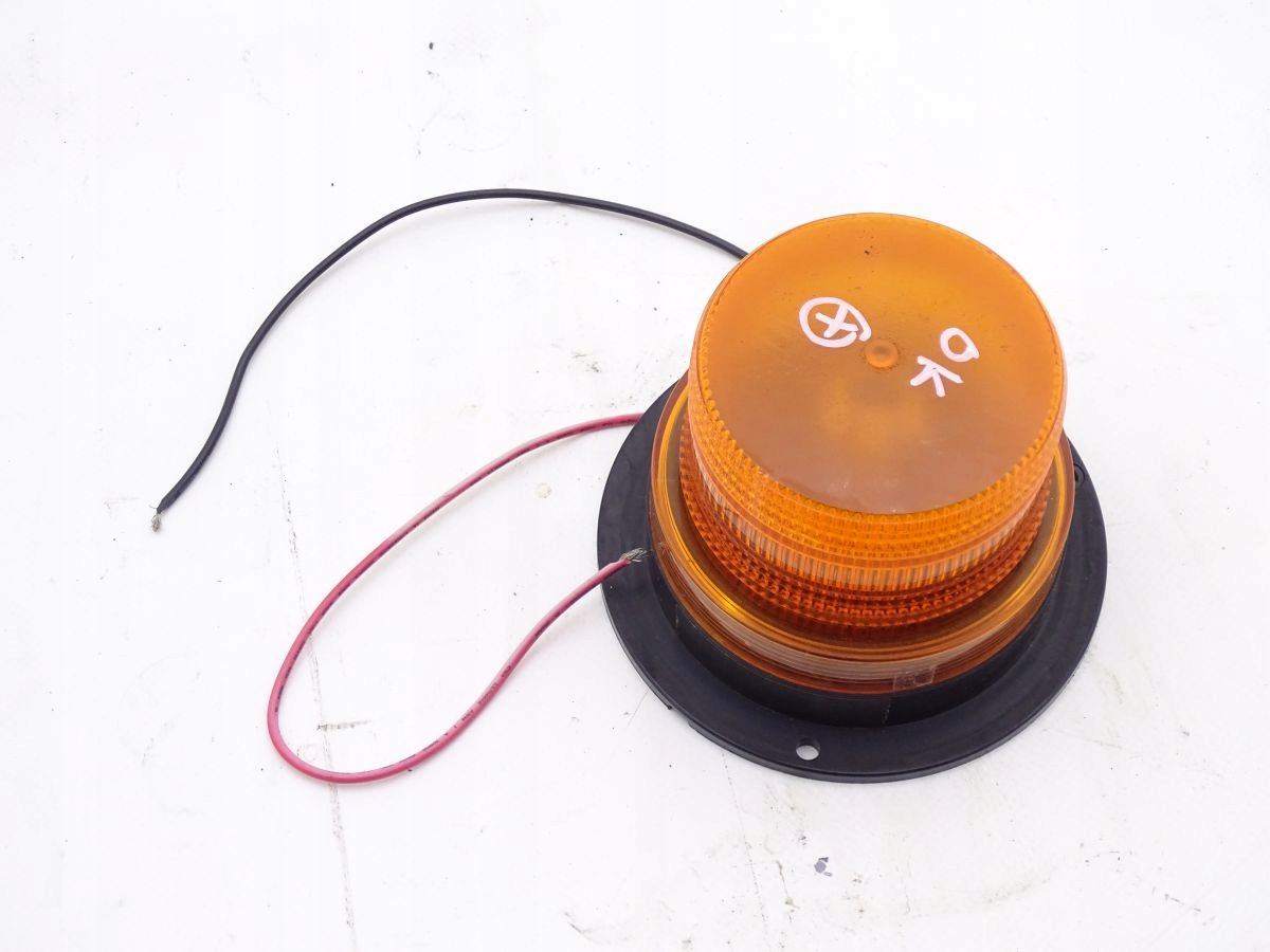 FAUN VARIOPRESS ŚMIECIARKA LAMPA BŁYSKOWA KOGUT OSTRZEGAWCZY