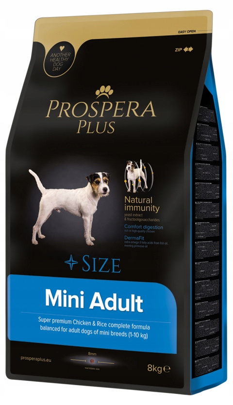 Prospera Plus Mini Adult 8kg dla małych ras