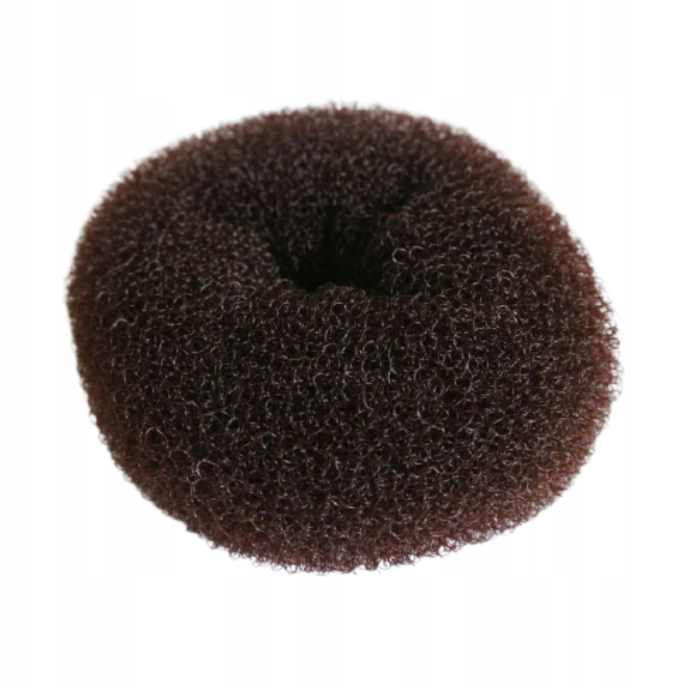 (aurora) I09b WYPEŁNIACZ do włosów OKRĄGŁY, 9 cm, CZARNY X