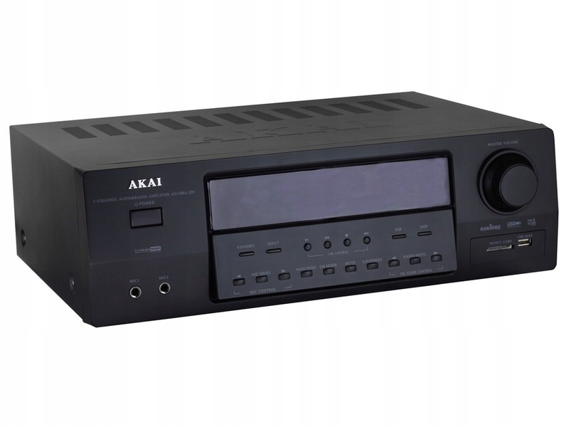 Amplituner AKAI AS110RA-320 5.1 90W Czarny