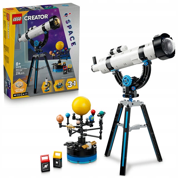 Lego Creator 31378 Teleskop na průzkum vesmíru