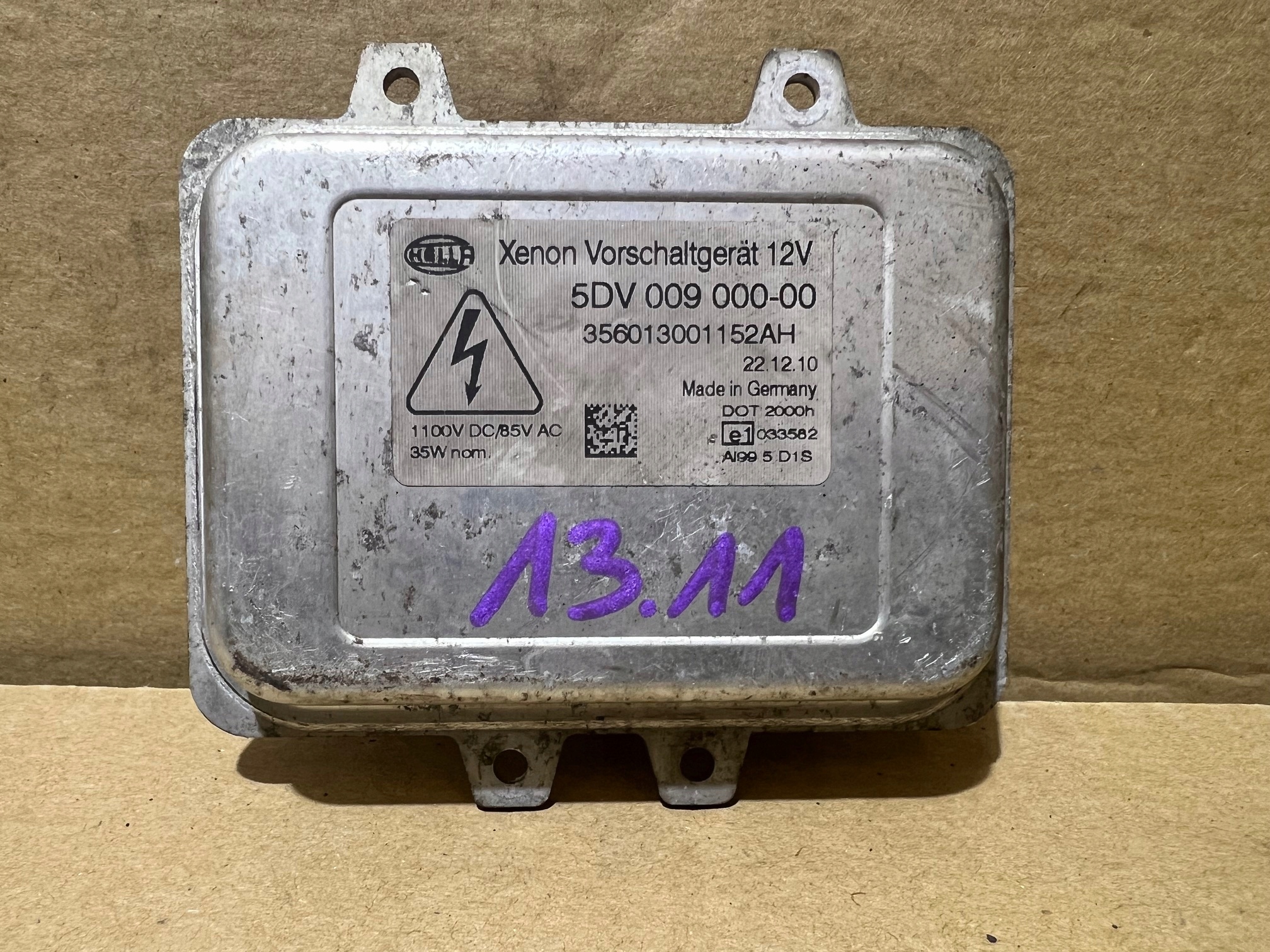 AUDI VW SEAT SKODA control unit module 5DV009000-00