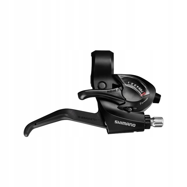 KLAMKOMANETKA SHIMANO ST-EF41 7R CZARNA 7-rzędowa PRAWA ORYGINALNA BOX