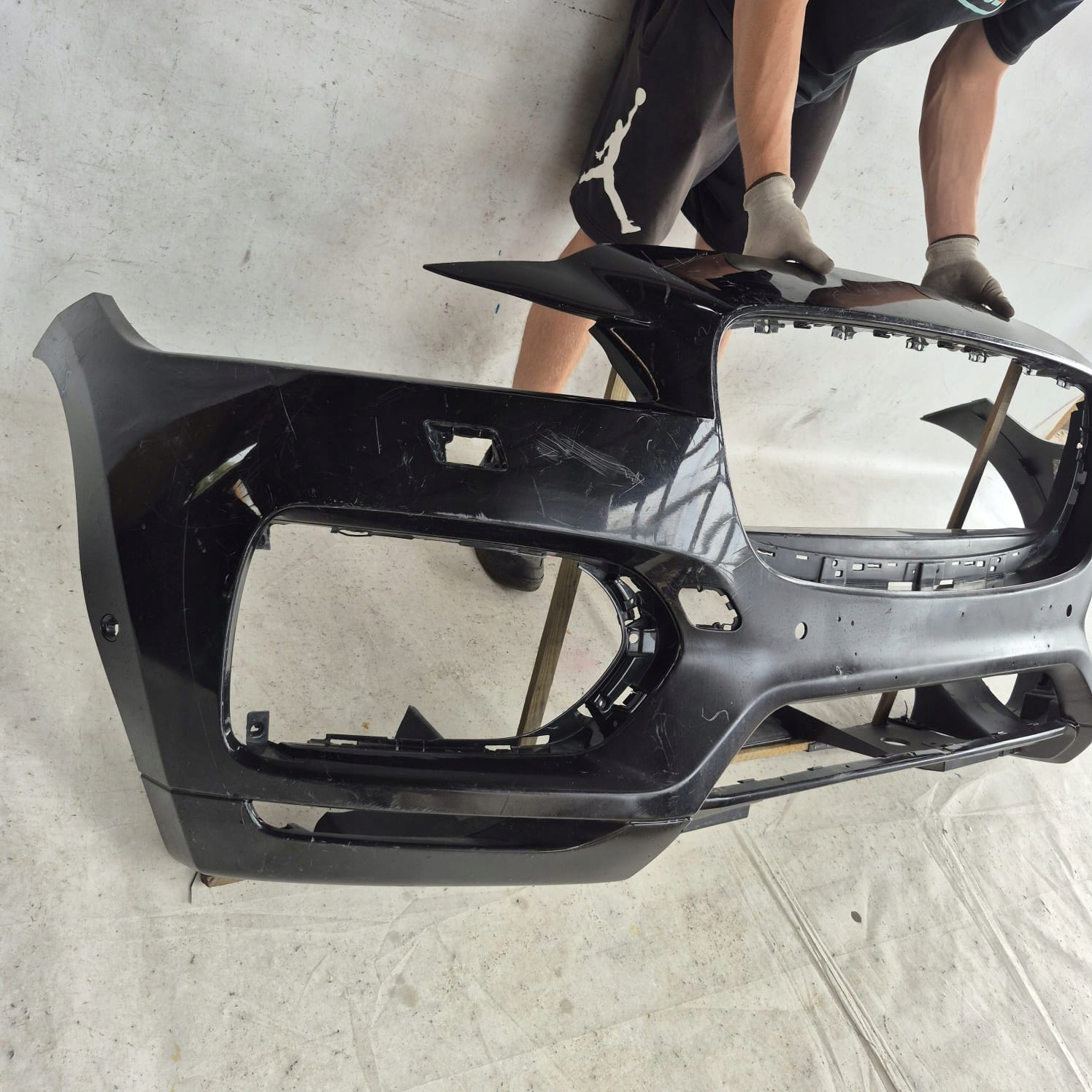 JAGUAR F-PACE R-SPORT 16-20 bumper front front SPR PDC