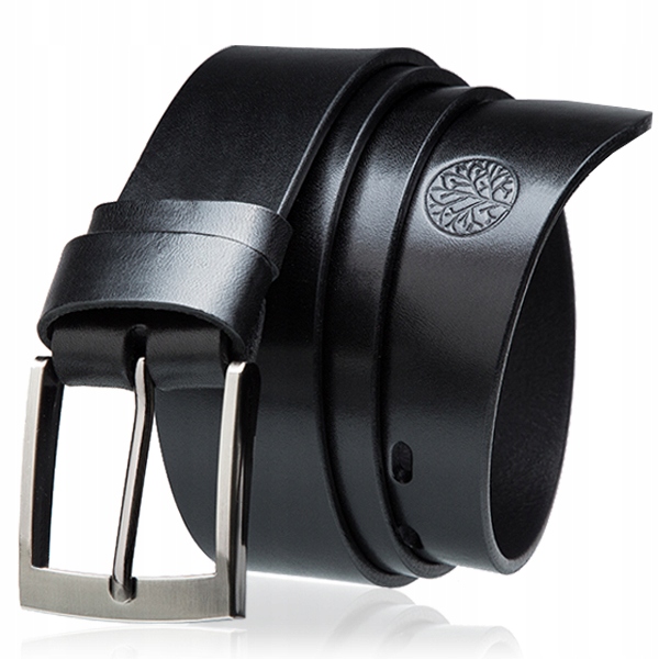 Betlewski Pasek spodni męski skórzany szeroki pas trwały mocny klasyczny