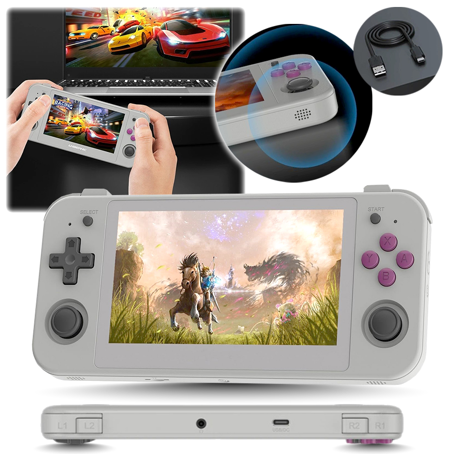 Przenośna mobilna konsola do gier Anbernic RG505 Oled Wifi 5G Bluetooth 5.0