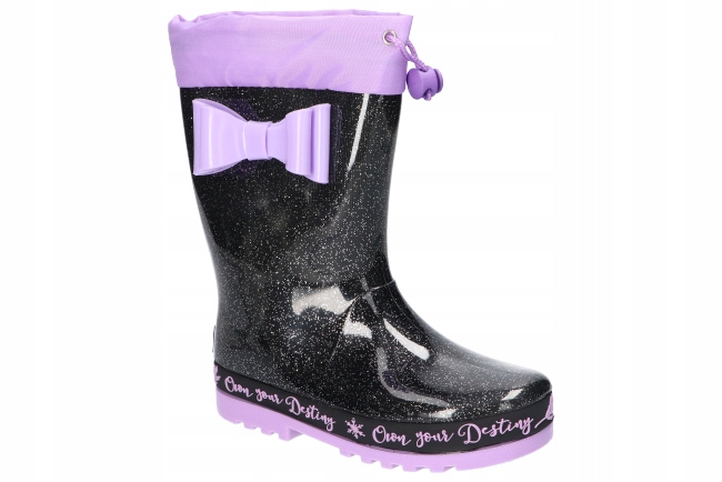 AMERICAN CLUB KAL20 WODOODPORNE KALOSZE DZIEWCZĘCE GUMOWCE DZIECIĘCE B/P 32