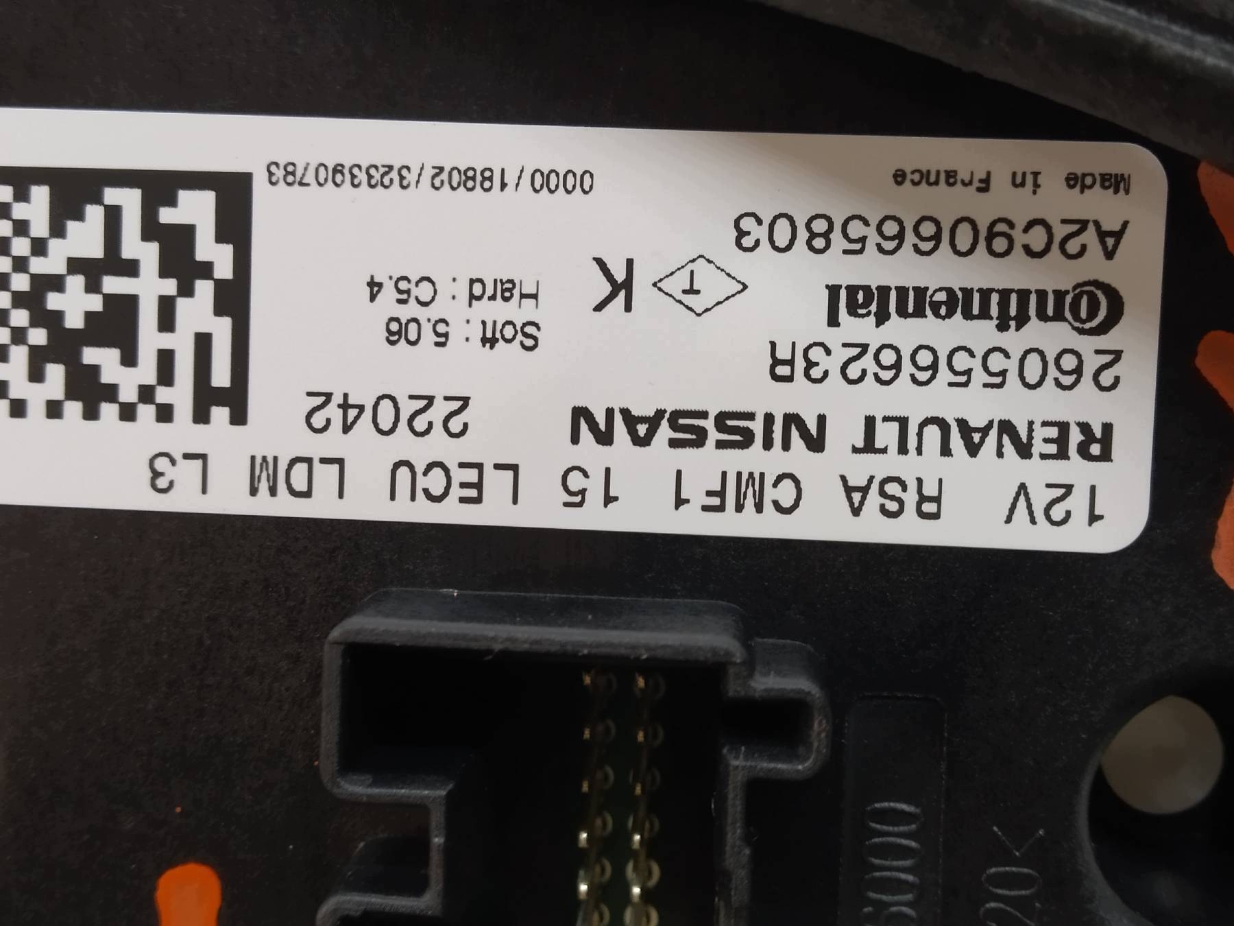 control unit XENON 260556623R Renault Captur II (2019-)