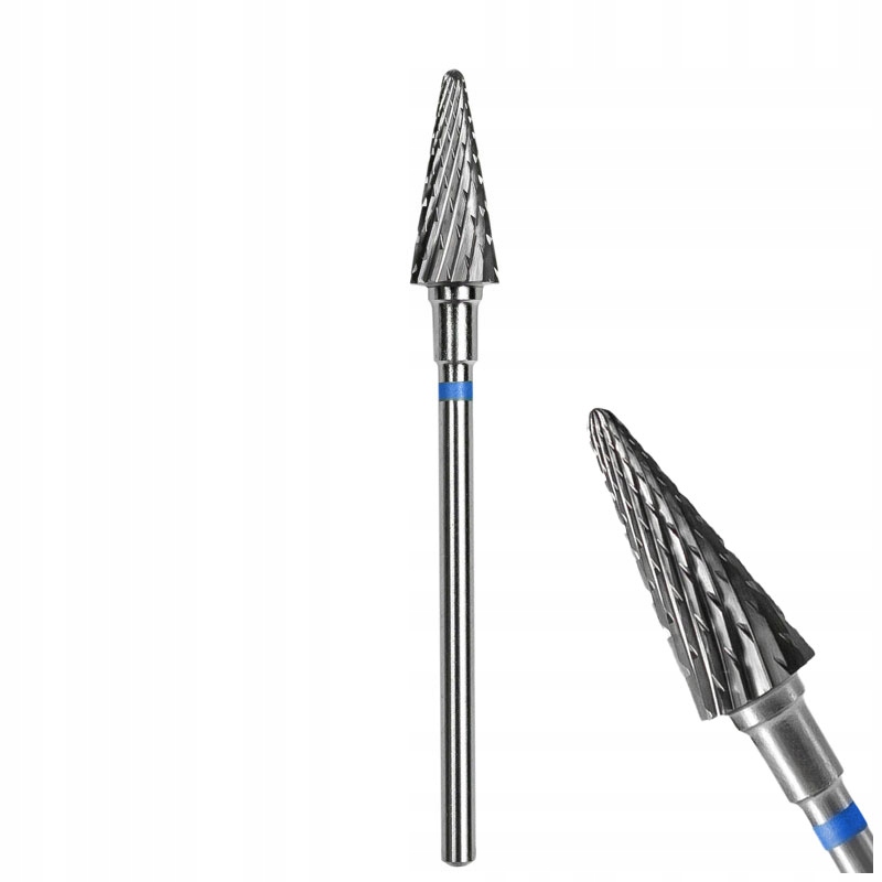 Staleks Fréza ze slinutého karbidu Vánoční Stromek/kužel Modrá průměr 6/14 mm